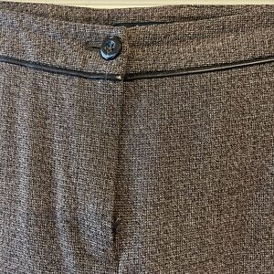 Rafaella Brown Work Pant